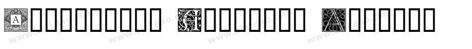 Ornamental Initials Z字体转换